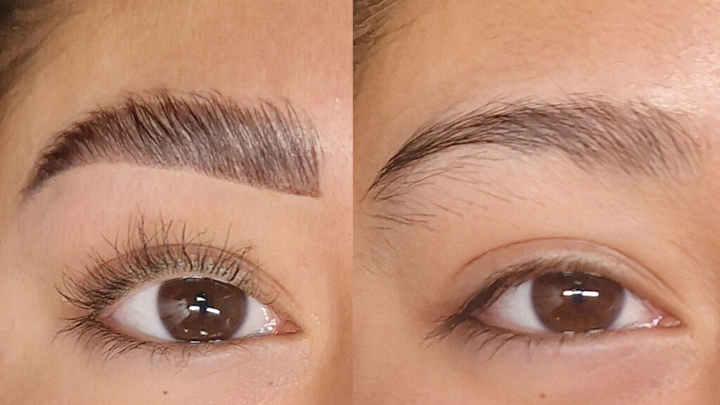 infinity esthetique salon institut de beauté paris 13 brow lift sourcils