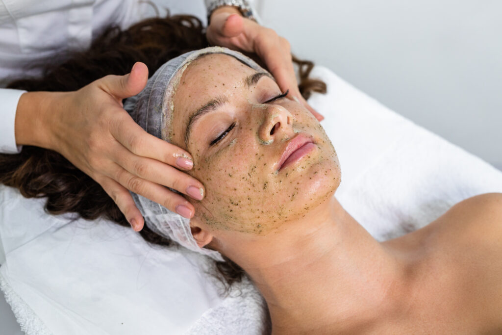 infinity esthetique salon institut de beauté paris 13 soin du visage peeling aux algues