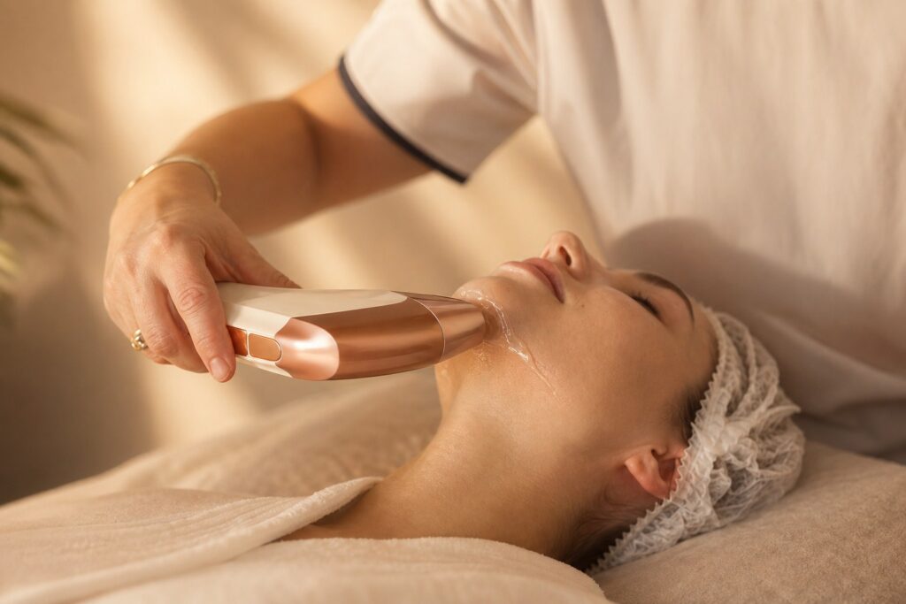 infinity esthetique salon institut de beauté paris 13 Soins du Visage Anti-Âge HIFU Lifting sans chirurgie